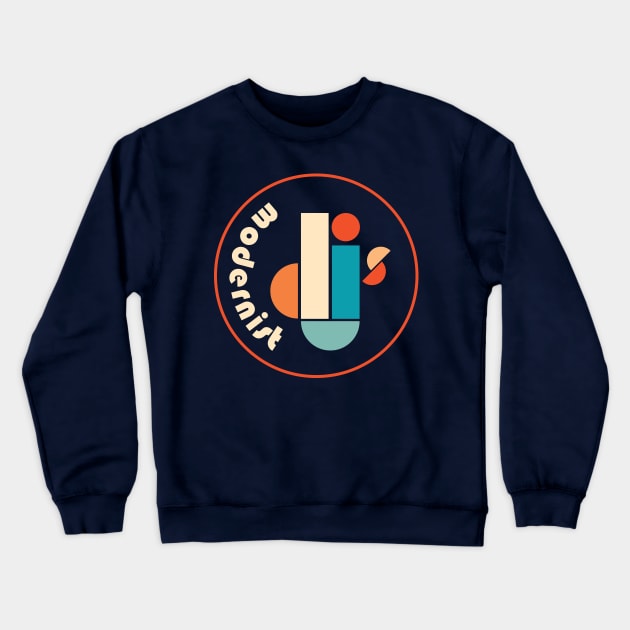 Modernist Djs Crewneck Sweatshirt by modernistdesign